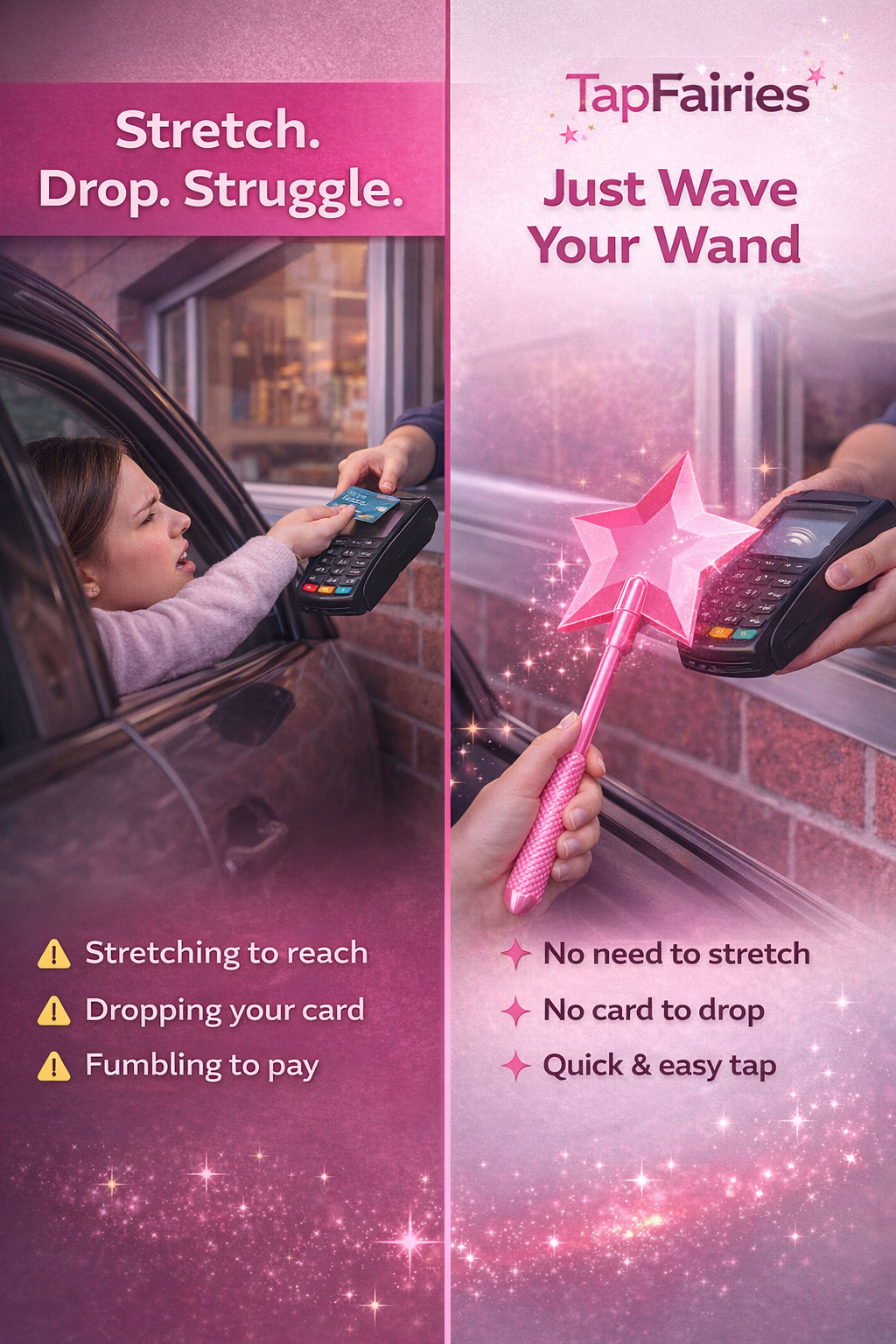 WandTap™ – The Magic Wand That Pays as seen on TikTok and Instagram